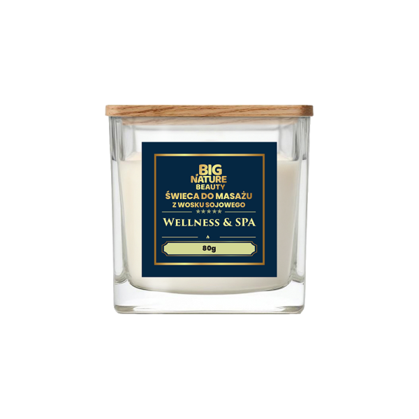 Świeca sojowa do masażu Wellness &amp; SPA, 80g.png